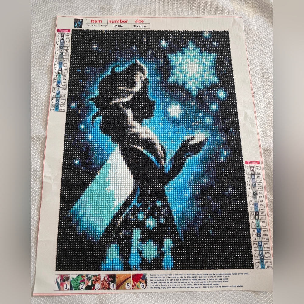 ❤️FINAL SALE- 30cm×34cm (12in×16in) Finished Diamond Painting